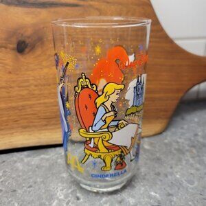McDonalds Vintage  Cinderella Glass